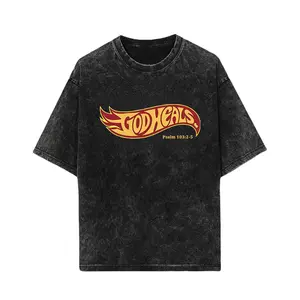 “God Heals Hot Wheels Style Tee | Psalm 103:2-5 Christian Graphic Shirt”