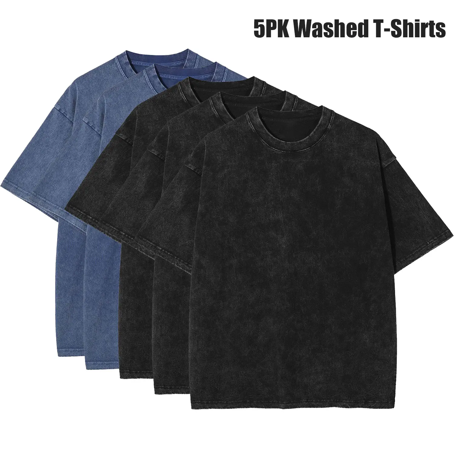 3 Black+2 Blue