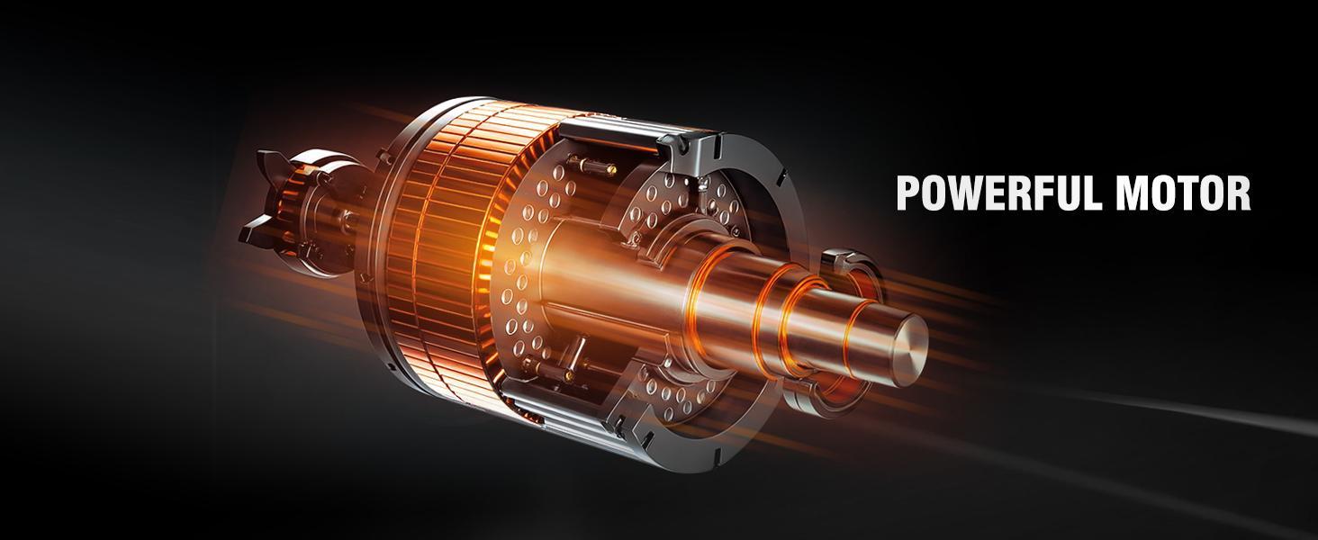 PowerSmart(DW1028A) Electric Pressure Washer 2800 PSI 1.4 GPM, Power Washer with Turbo Nozzle, 13-Amp Motor, 8" Wheels for Patio, Car, Wall, Home Cleaning,high pressure