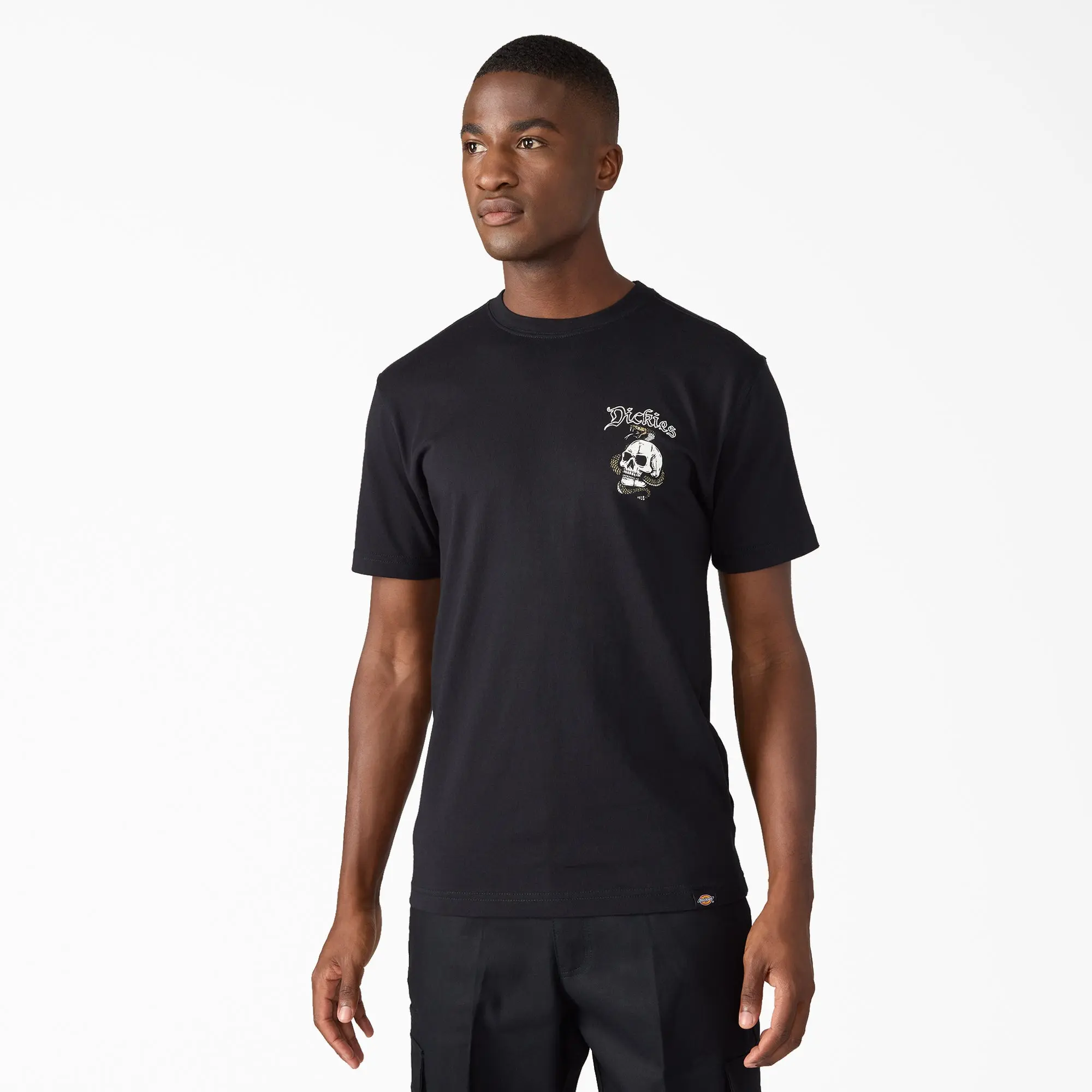 Dickies Rattler Graphic T-Shirt,100% Cotton, Regular Fit,Casual Everyday