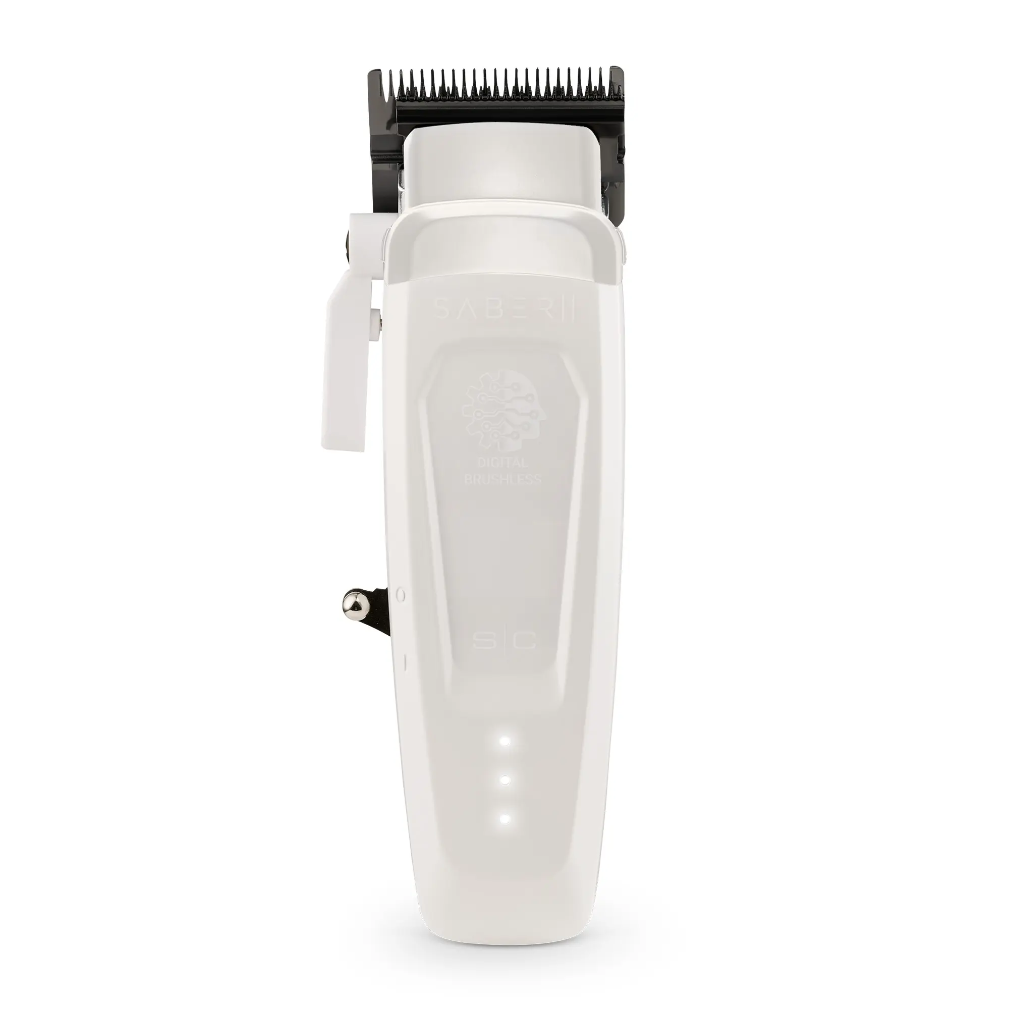 StyleCraft Saber II Professional Full Metal Body High-Torque Digital Brushless Motor Cordless Hair Clipper