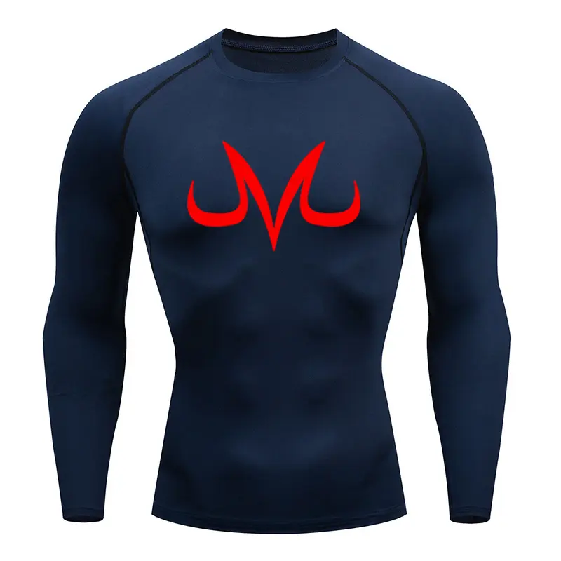 Navy blue long sleeved shirt