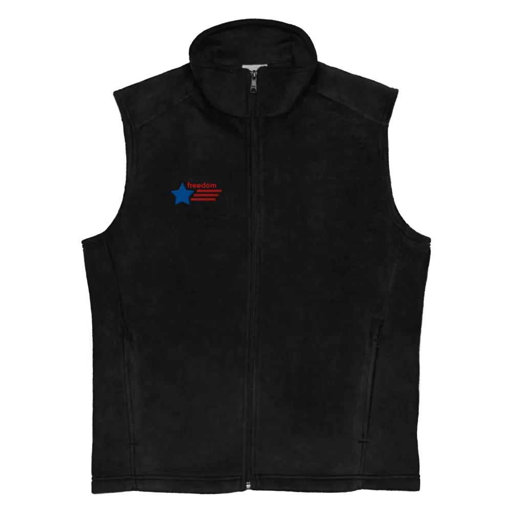 Men’s Columbia fleece vest