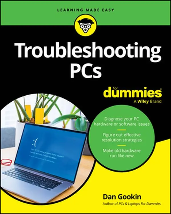 Troubleshooting PCs Tutorial Book for Dummies - Dan Gookin, Paperback