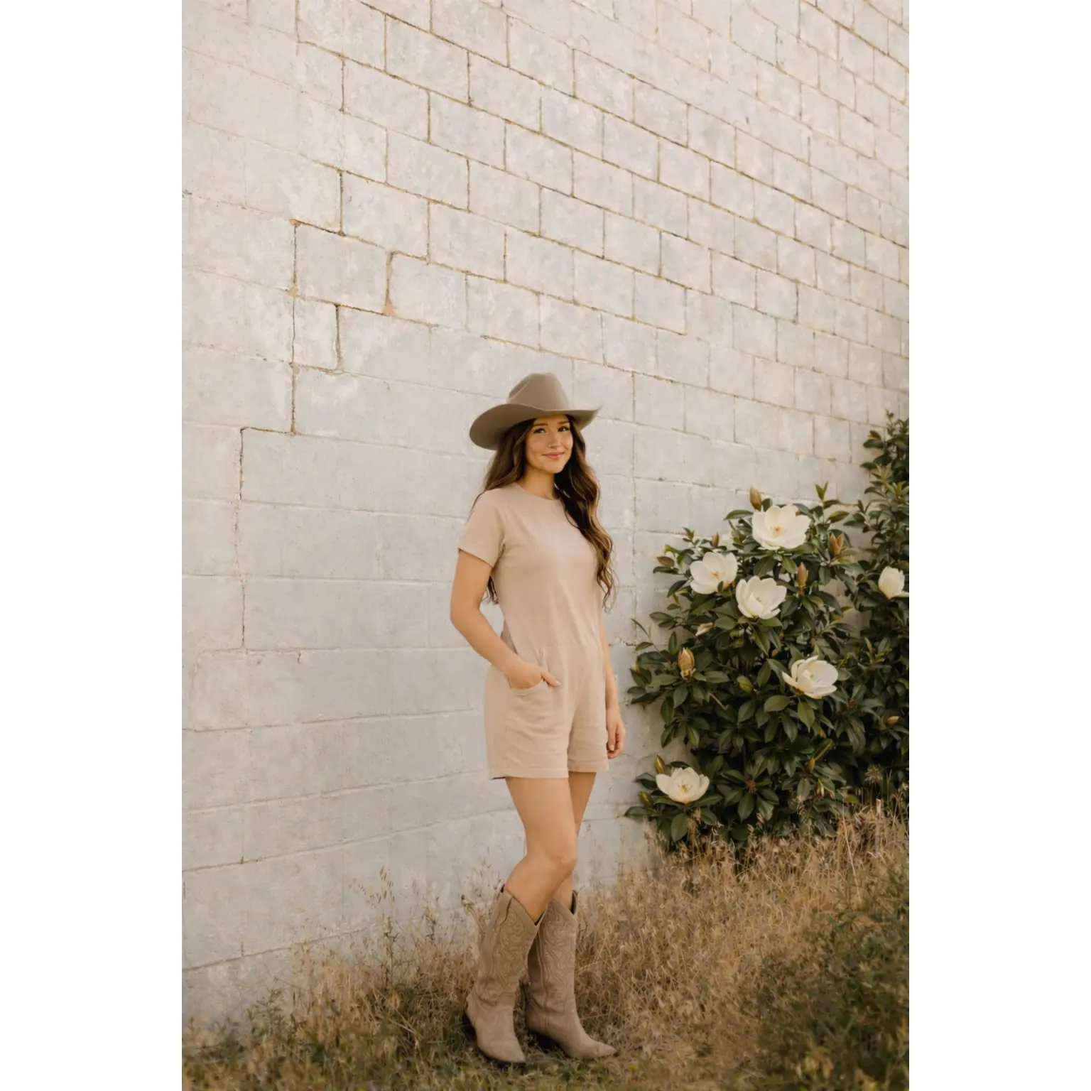 HAYRIDE HONEY ROMPER