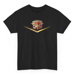 Cadillac Racing V-emblem Tee - Vintage Classic American Race Car T-Shirt Sweatshirt Hoodie