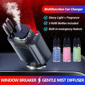 Starry Roof Car Device — Automatic Air Purifier & Smart Atmosphere Enhancer for Car Interior