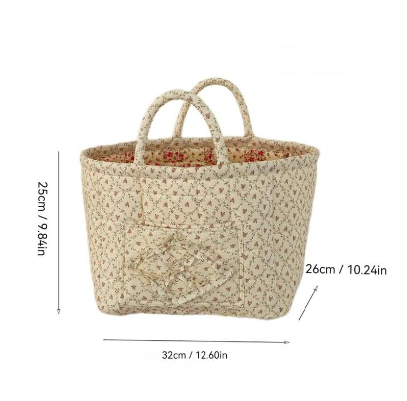 car Storage Basket, floral Fabric quilted basket for Clothes Toys & Blankets Car Trunk Organizer Backseat Storage Machine Washable Large Capacity Woven Design room clutter organization daily use item summervibes large capacity clothes car Storage Basket, floral Fabric quilted basket for Clothes Toys & Blankets Car Trunk Organizer Backseat Storage Machine Washable Large Capacity Woven Design room clutter organization daily use item summervibes large capacity clothes