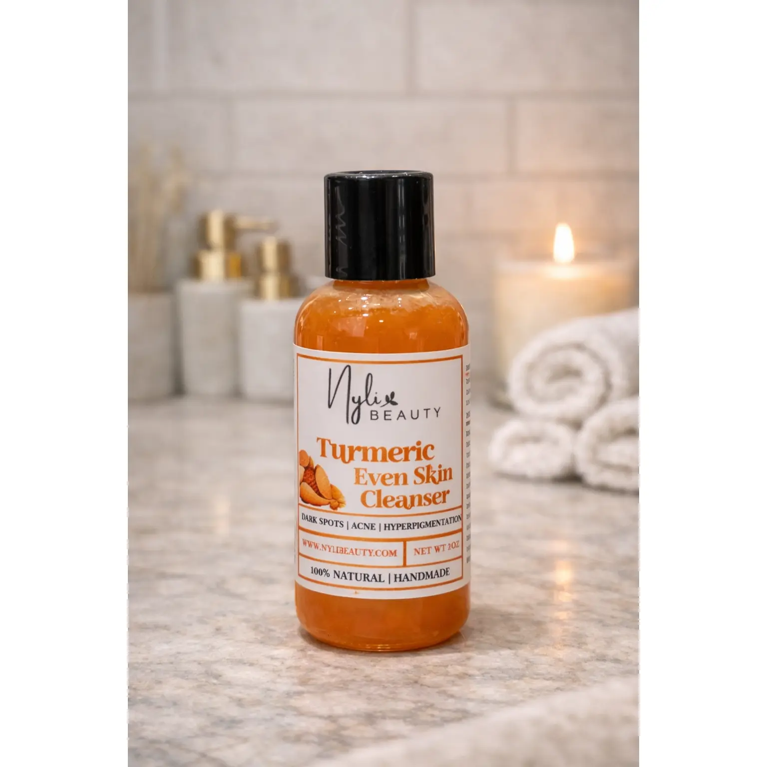 Turmeric Brightening Cleanser | Face + Body