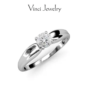 925 Sterling Silver Classic Cubic Zirconia Simple Style Ring Daily Wear Elegant Everyday Ring Understated Elegance