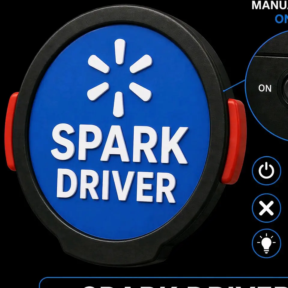 RideShare Lights Driver Delivery LED Sign with Energy Efficient Customizable Sticker For Cars Car Accessories Vehicle