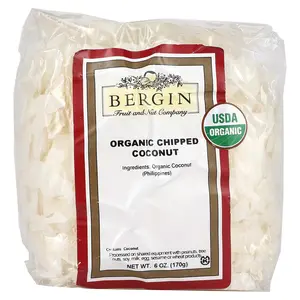 Bergin Fruit and Nut Company Organic Chipped Coconut, 6 oz (170 g)