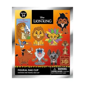 Disney Lion King 30th Anniversary 3D Foam Bag Clip Series 54 Blind Bag