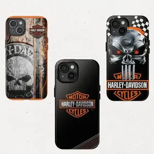 Harley Davidson Phone Case, Tough Phone Case for iPhone 11 to 17