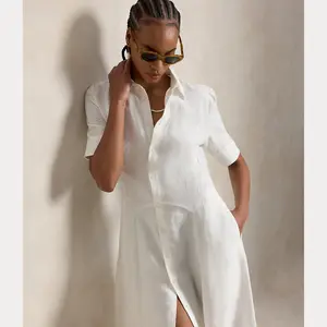 Polo Ralph Lauren - Linen Paneled Shirtdress