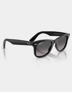 RAY-BAN Wayfarer Ease Polarized Sunglasses, Black