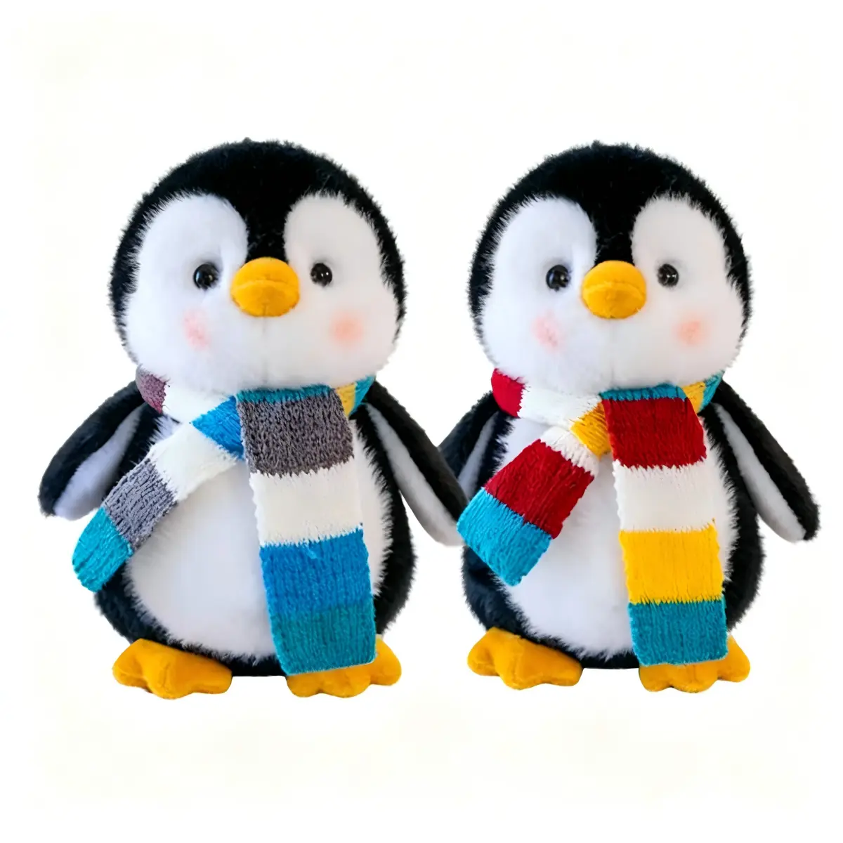 9.84in Cute Stuffed Animal - Super Soft Huggable Plush Penguin, Vacuum Space Suit Design, Stress Relief Toy, Massage & Let It 'Nap' 24h, Mother's Day Gift