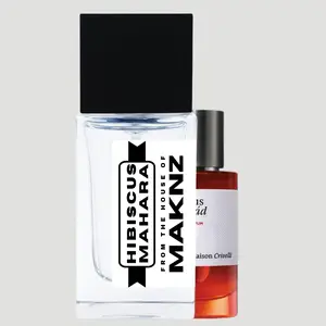 MAKNZ HIBISCUS MAHARA Unisex Fragrance - floral, rose, vanilla, aromatic, green, fresh spicy, musky, leather, soft spicy, fruity