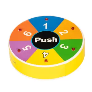 Electronic Spinner (1–6) for Kids Ages 4+, Fun Classroom & Game Accessory, Interactive Number Spinner for Learning, Counting, and Turn-Taking Games, Durable Educational Play Tool