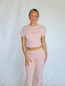 Blush Dot Top