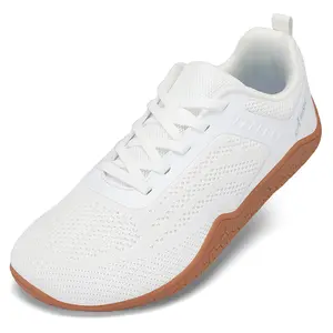 Barefoot Minimalist Shoes for Men & Women, Zero Drop Slip-On Sneakers with Wide Toe Box, Lightweight Canvas Upper Casual Comfort Shoes