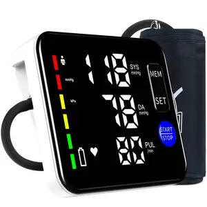 Ziqing Blood Pressure Monitor Upper Arm Blood Pressure Monitors for Home Use Large Screen Rechargeable Bp Machine with 8.7"-16.5" Bp Cuff, 2x120 Memory, Voice Broadcast Bp Monitor