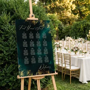 Wedding Seating Chart - Art Deco