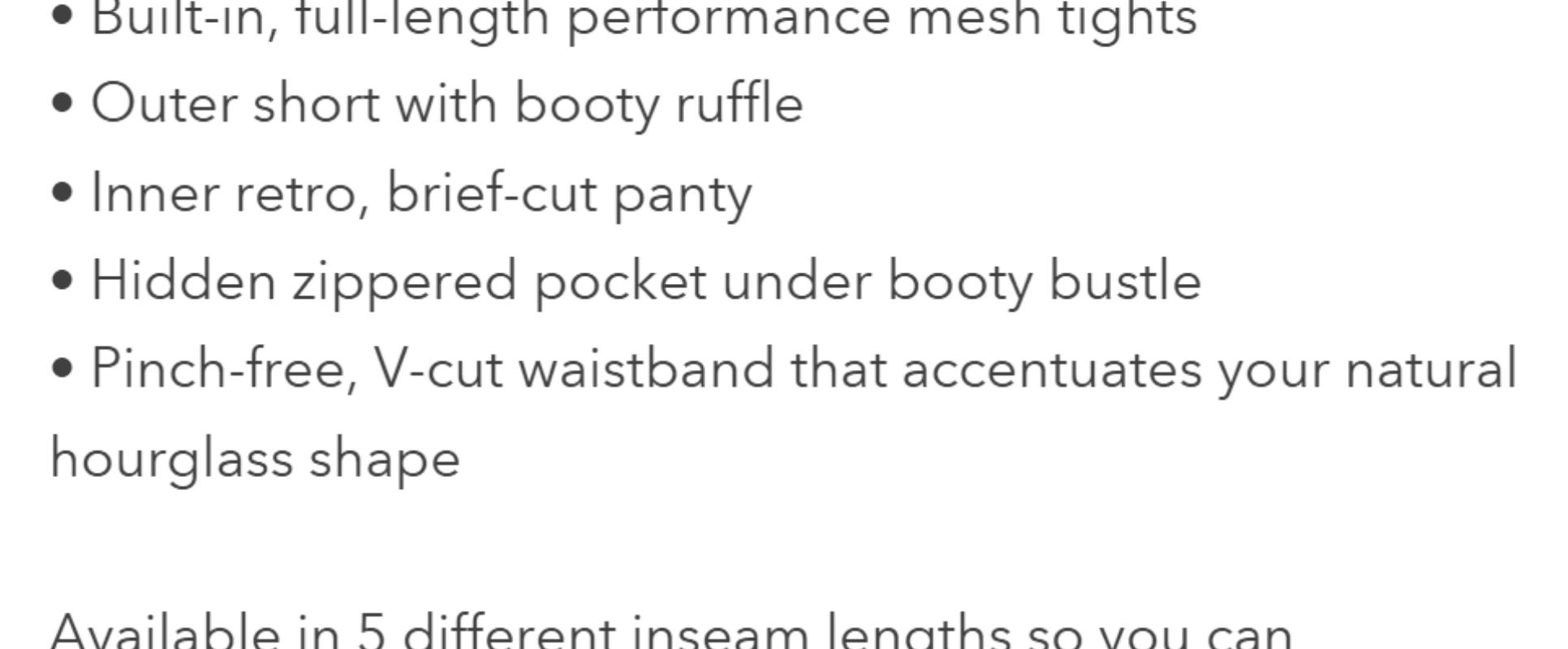 On the Run Ruffle Tights - Black