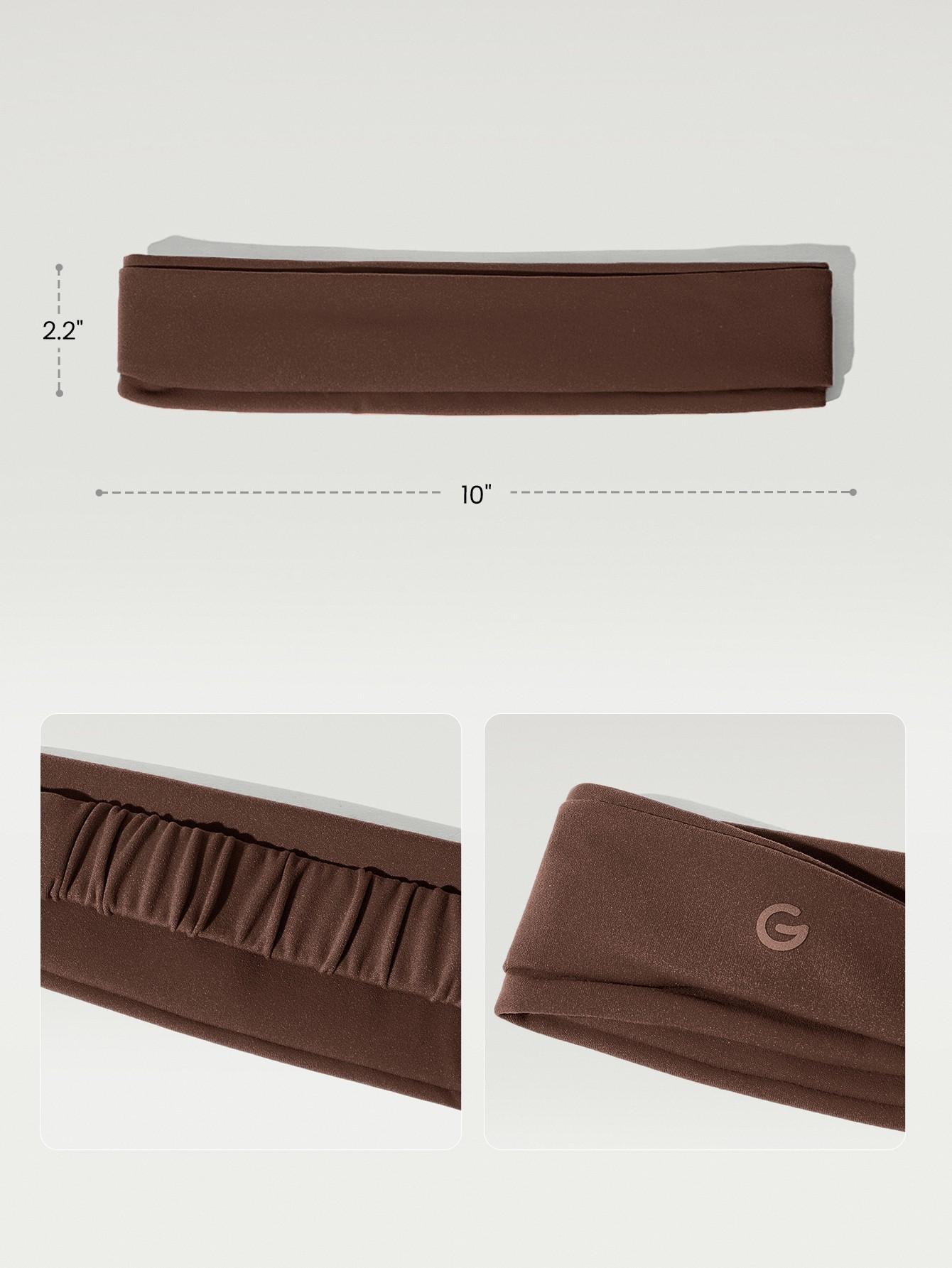 GLOWMODE FeatherFit-Air Work It Sweat-Absorbent Training Headband Gym