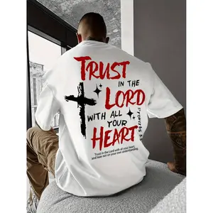 Stylish Red Short Sleeve Graphic T-Shirt For Men And Women Comfortable Unisex Casual Round Neck Summer Essential Tee