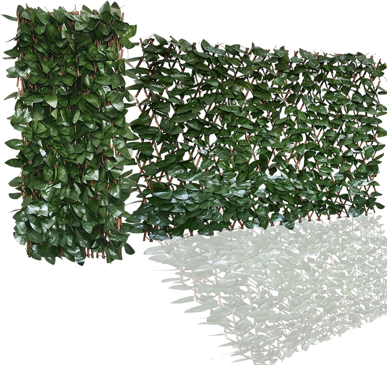 【Arbor Day】Expandable Fence Privacy Screen for Balcony Patio Outdoor,Decorative Faux Ivy Fencing Panel,Artificial