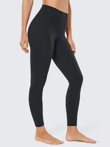 Trendy High-Waisted Casual Sports Leggings for Women: Slimming, Fashionable, Body-Shaping, Comfortable, Breathable, Butt-Lifting Yoga Base Layer