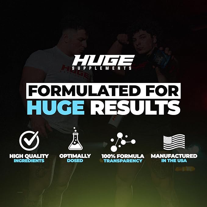 Huge EAA Supplement, Highest Dosed Essential Amino Acids Powder, 12.85g EAAs & 8g BCAAs Per Serving, Maximize Muscle Growth, Recovery & Performance