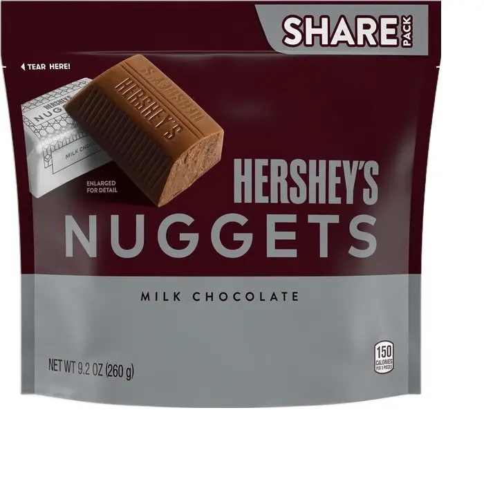 Hershey's Milk Chocolate Nuggets, Delicious Chocolate Snack