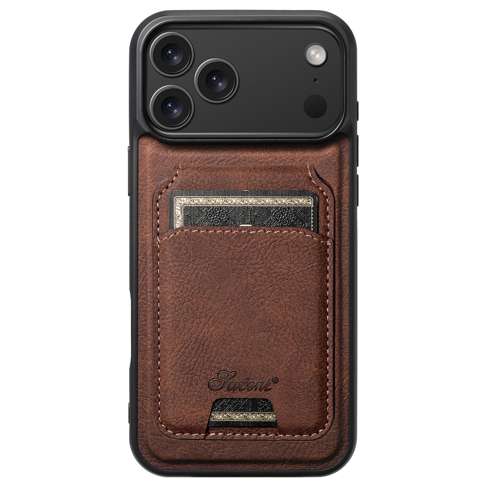 Wallet Case for iPhone 17 Pro Max 17 Air 16 15 14 13 Pro Max with RFID Blocking Card Holder, compatible with MagSafe Magnetic Leather Case for Women Men, Flip Kickstand Shockproof Phone Cases
