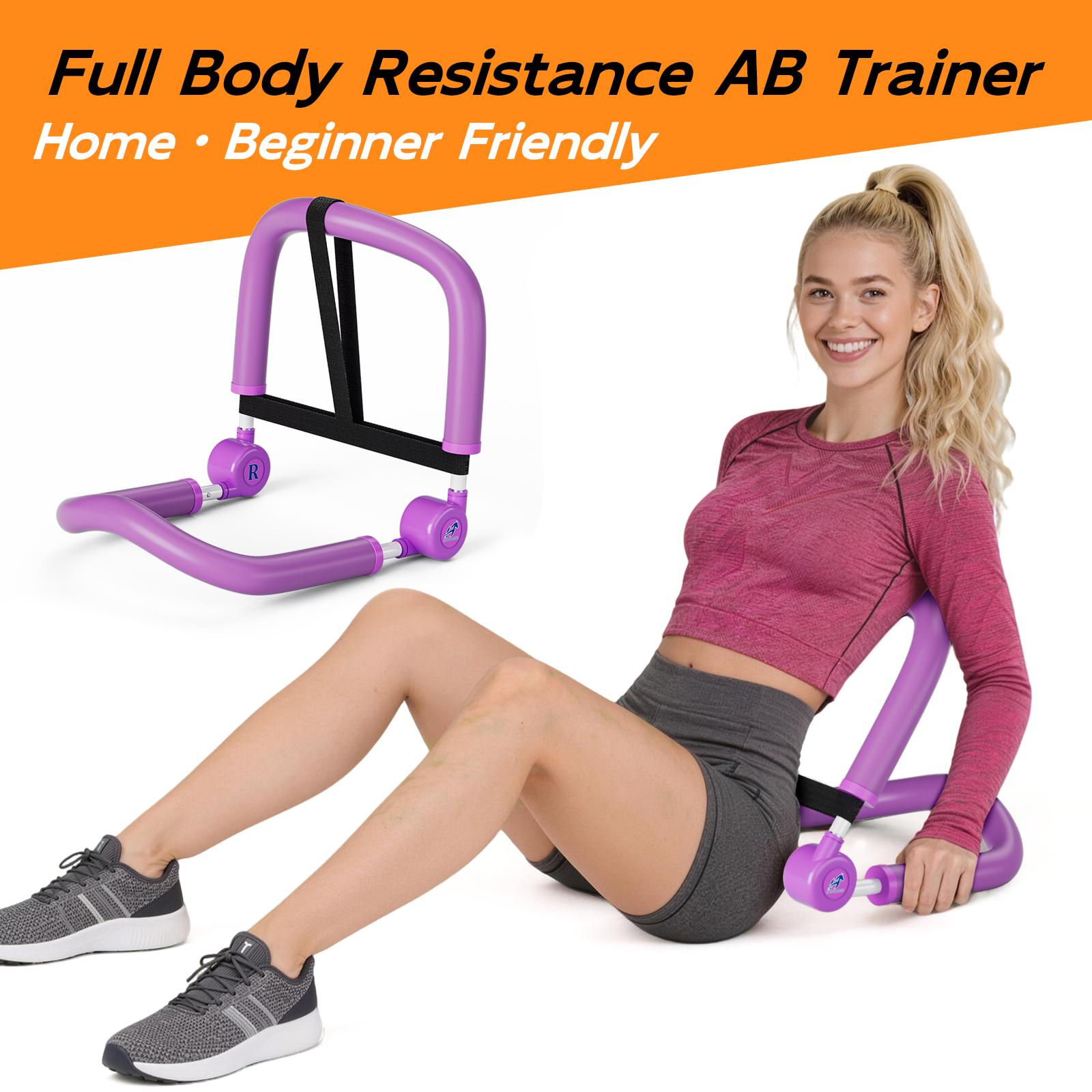 HOPHORSE 10-in-1 AB TRAINER Full Body Workout 3 Resistance Levels 35/44/57 LBS Compact Portable Beginner-Friendly Home & Daily Use HOPHORSE 10-in-1 AB TRAINER Full Body Workout 3 Resistance Levels 35/44/57 LBS Compact Portable Beginner-Friendly Home & Daily Use