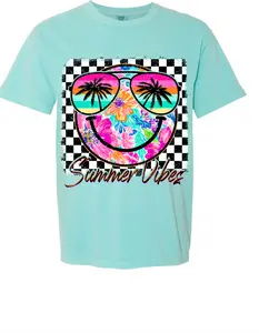 Summer vibes comfort colors T shirt