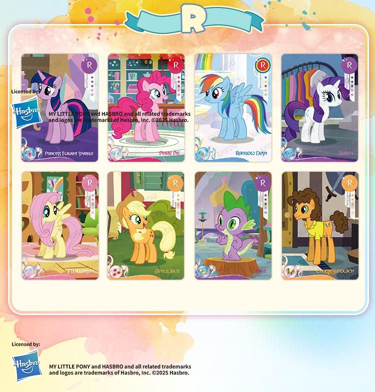 My Little Pony-Friendship Eternal Cards-Moon Edition-NA-Series 1-One Sealed Case (8 boxes, 24 packs per box)