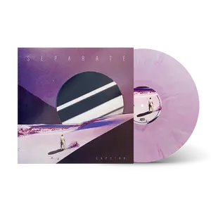 "SEPARATE" Opaque Pink Swirl Vinyl