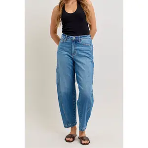 Judy Blue High Waist Barrel Rigid Magic