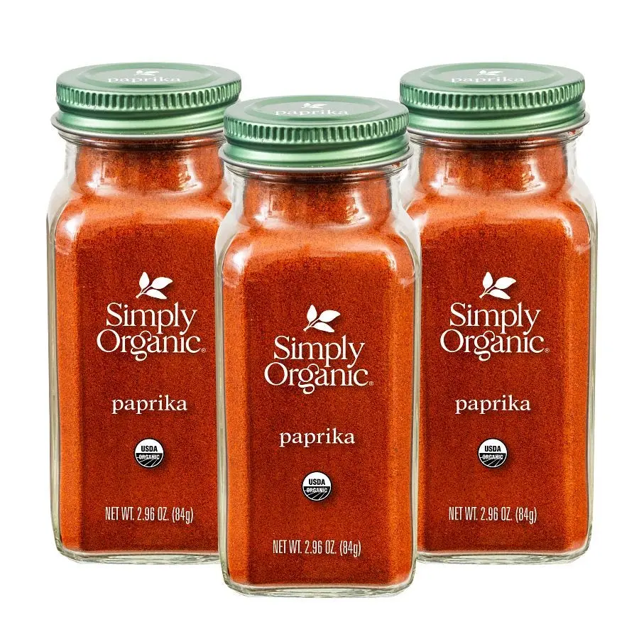Simply Organic Paprika, Ground 2.96 oz. (3 Pack) Simply Organic Paprika, Ground 2.96 oz. (3 Pack)