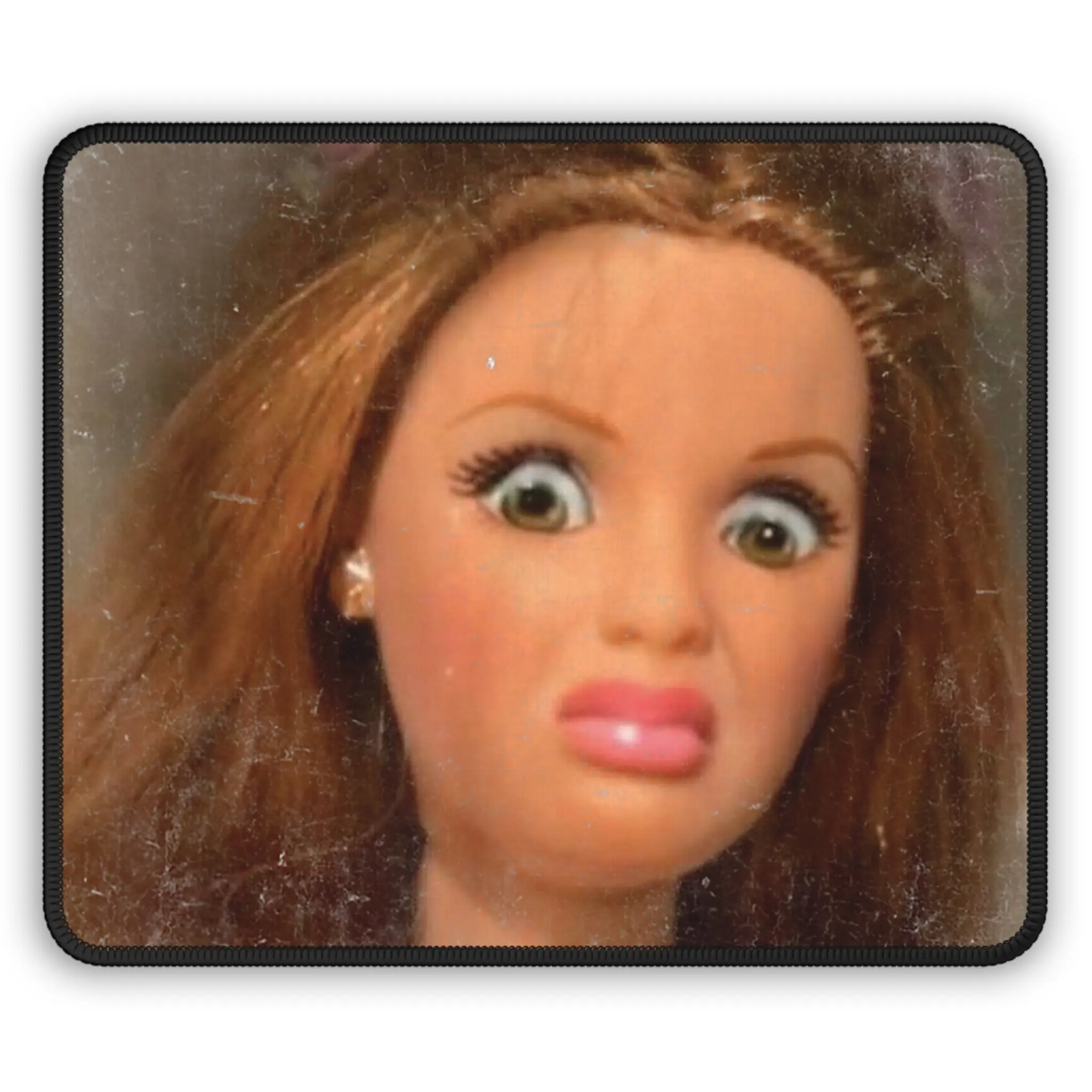 Funny Barb Mouse Pad - Fade-Resistant Desk Accessory, Hilarious Office Gift for Adults, Coworkers, Friends