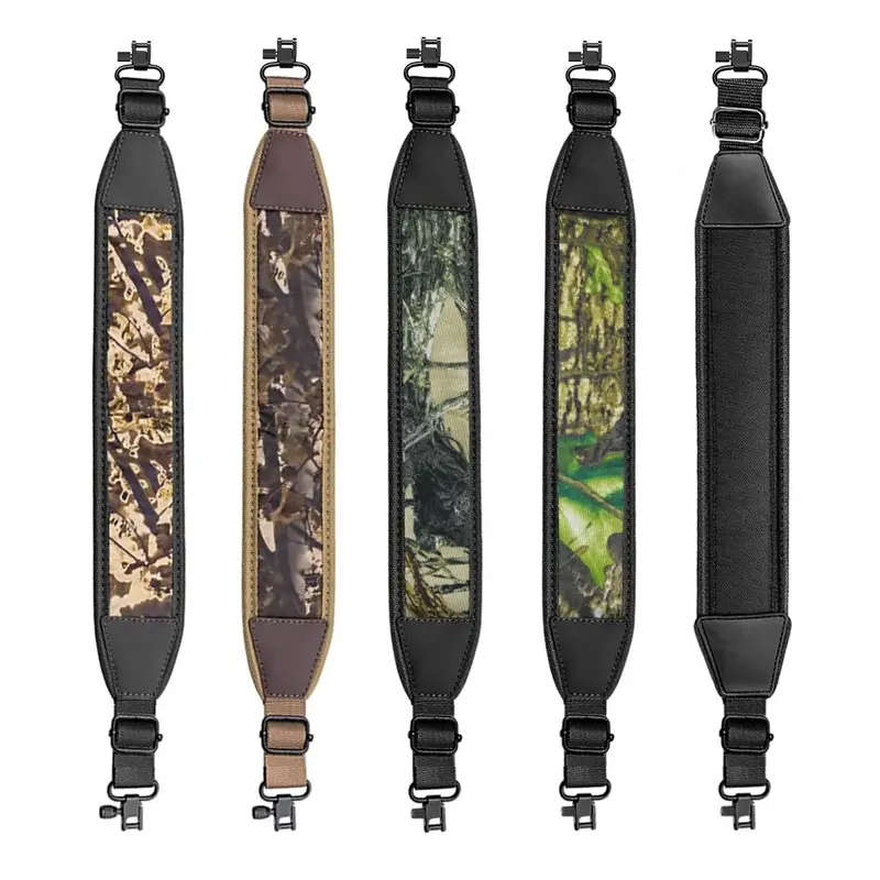 【Holiday Haul Deal】Unisex 2-Point Sling with Heavy-Duty Locking Swivels, Durable Nylon Fabric, Soft Padded Non-Slip Neoprene Straps, Customizable 23-Inch to 52-Inch Adjustable Length Secure and Reliable Shoulder Strap for Outdoor Sports