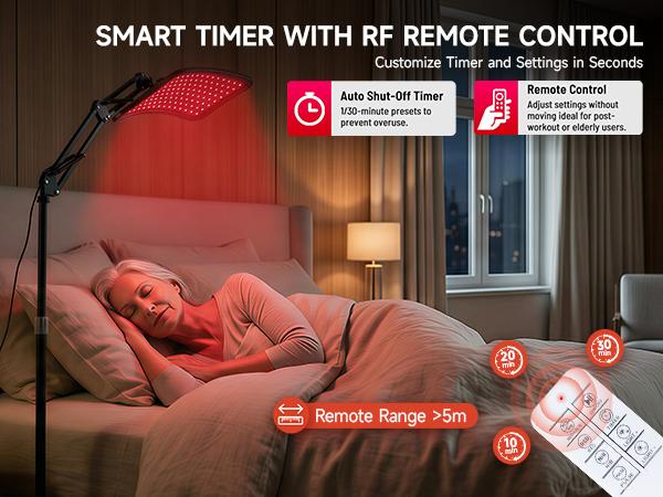 Renergy red light therapy device, detachable panel with stand, suitable for face, back and whole body, used for muscle recovery, fitness, relieving muscle pain and inflammation, improving vision and sleep quality Healthy Alternative