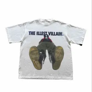 MF Doom The Illest Villain T- shirt, Graphic Tees, Shirt for Him or Her Crewneck Classic Breathable Comfy