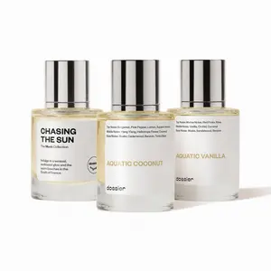 Beach Ready, Dossier, Women Perfume Bundle, 2x50ml, Eau de Parfum, Aquatic Vanilla, Aquatic Coconut, Chasing the Sun