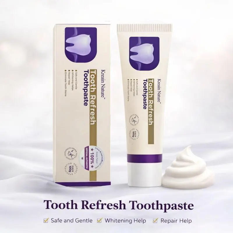 Kreain Nature Oral Care Toothpaste, fresh breath, prevent tooth loss, natural ingredients, gentle care dealsforyoudays