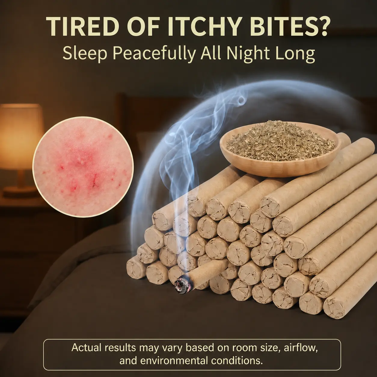 10/20/30/50-Pack Organic Mugwort Scented Incense Sticks Slow Burn Aromatherapy for Indoors, Home Fragrance, DailyConsumer Use, Natural Herbal Incense for living outdoor/room/bathroom/balcony/warehouse