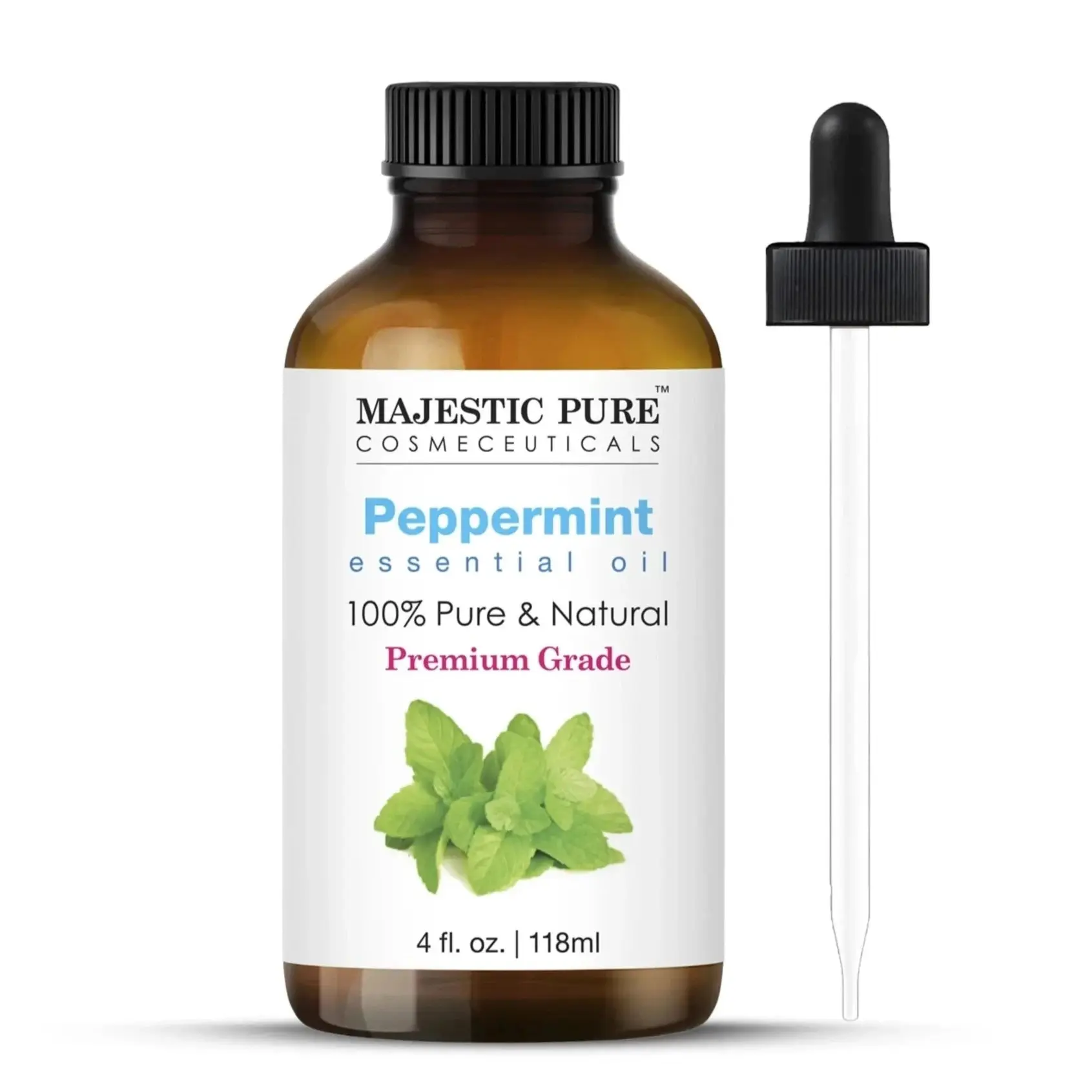 Premium Aromatic Lavender & Peppermint Essential Oil Blend Duo - Aromatherapy Solution for Stress Relief & Health Wellness
