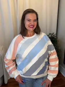 Horizon Stripe Pullover